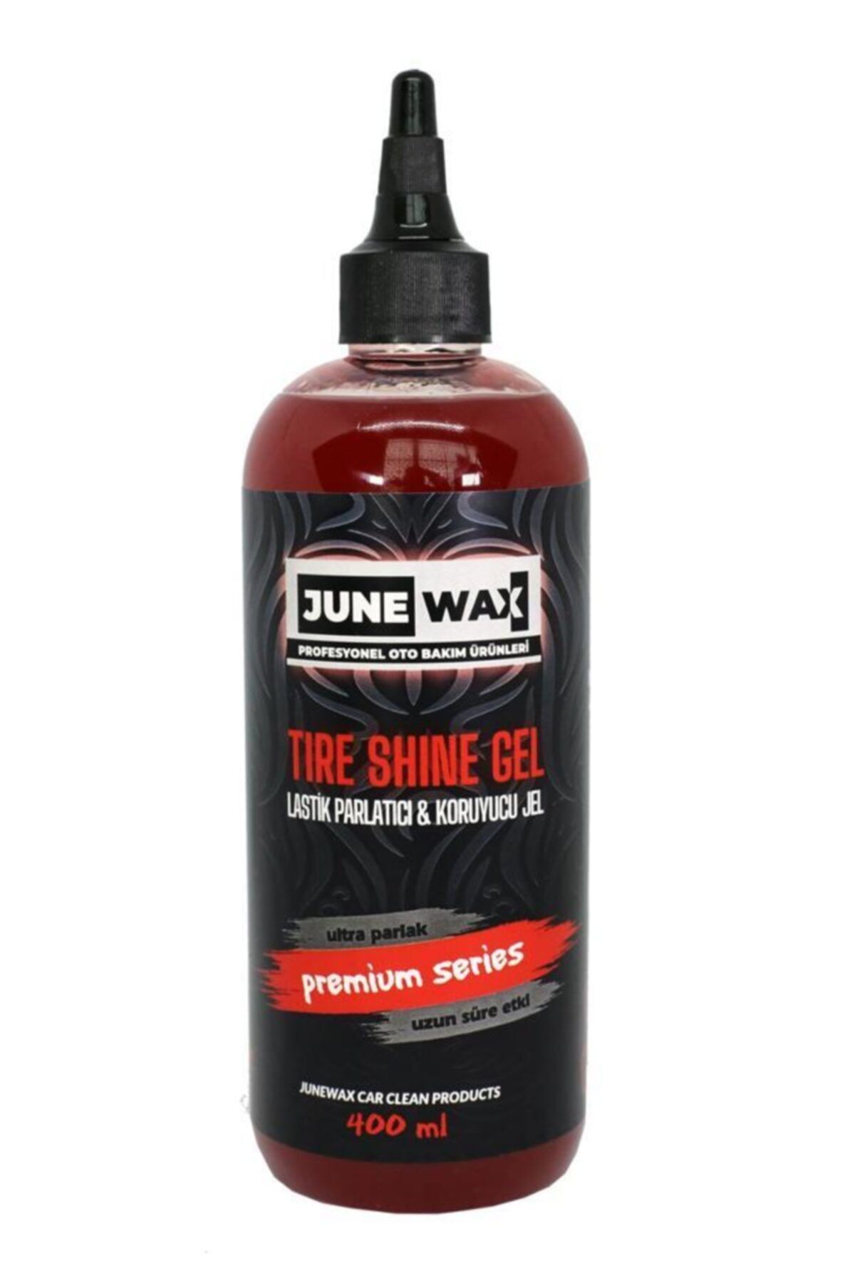 JUNE WAX 3 Adet Lastik Parlatıcı Ve Koruyucu Jel 400ml Ultra Parlak Ve Uzun Süre Etki