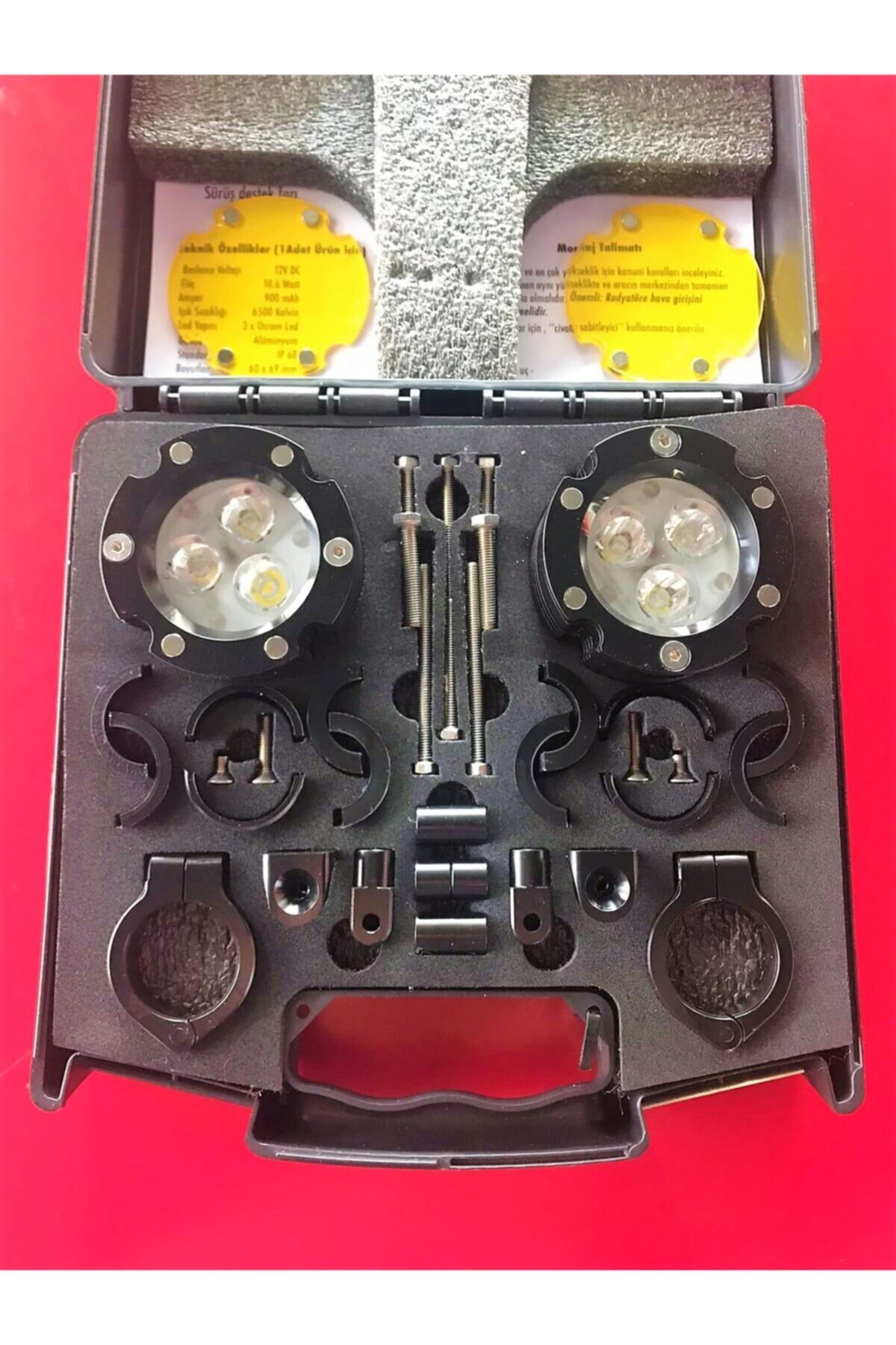 Mondial Sis Farı Focusglow Iqone Small Yayıcı Sürüş Destek Farı