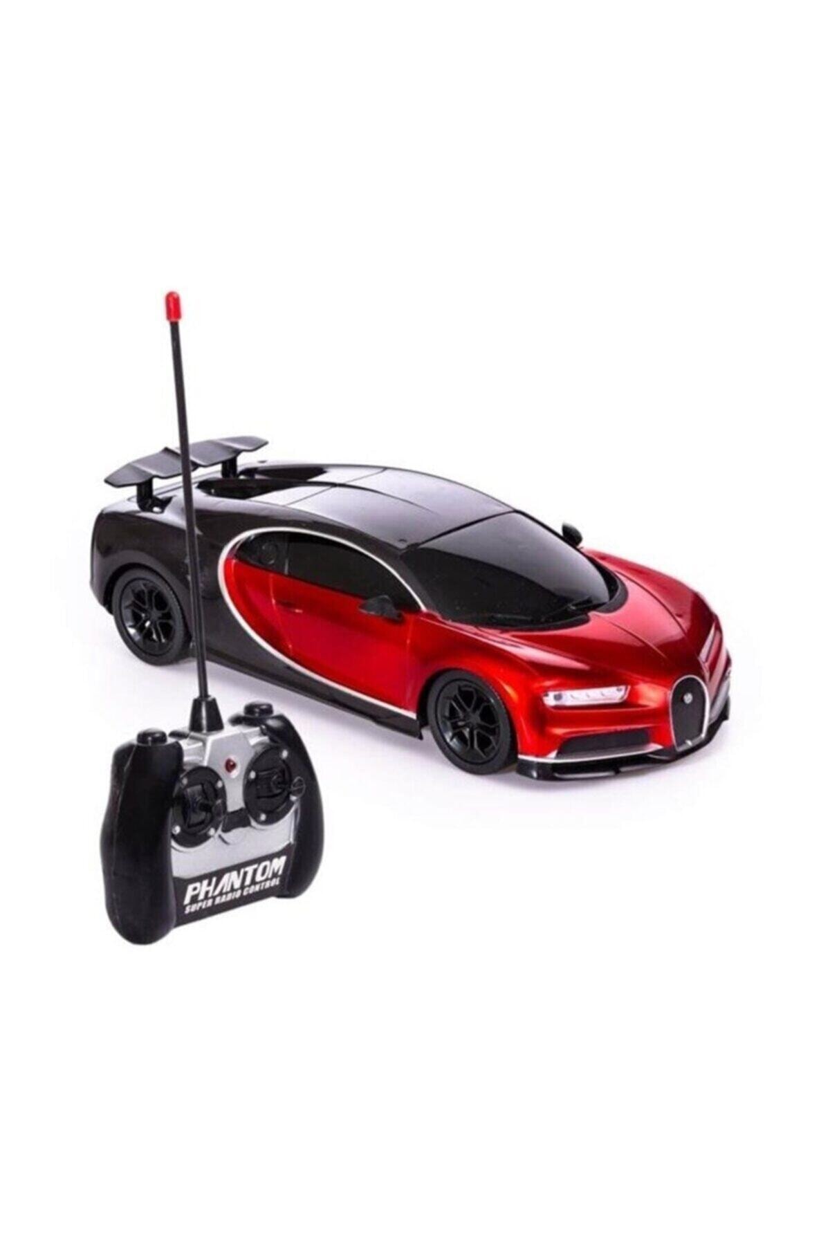 Muhcu Toys Kırmızı 1:14 Uzaktan Kumandalı Bugatti Yarış Arabası