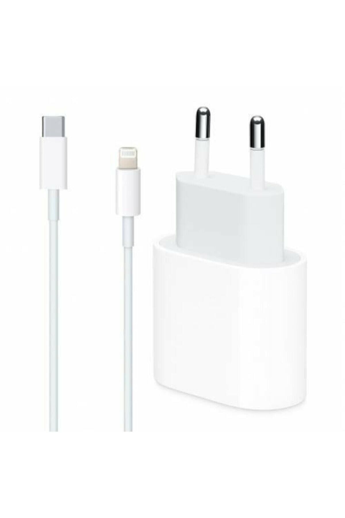LEDSAN Iphone 11 / 11 Pro / 11 Pro /12 Pro/ 12 Pro Max Uyumlu (20w) Hızlı Şarj Aleti Ve Kablosu 8s566