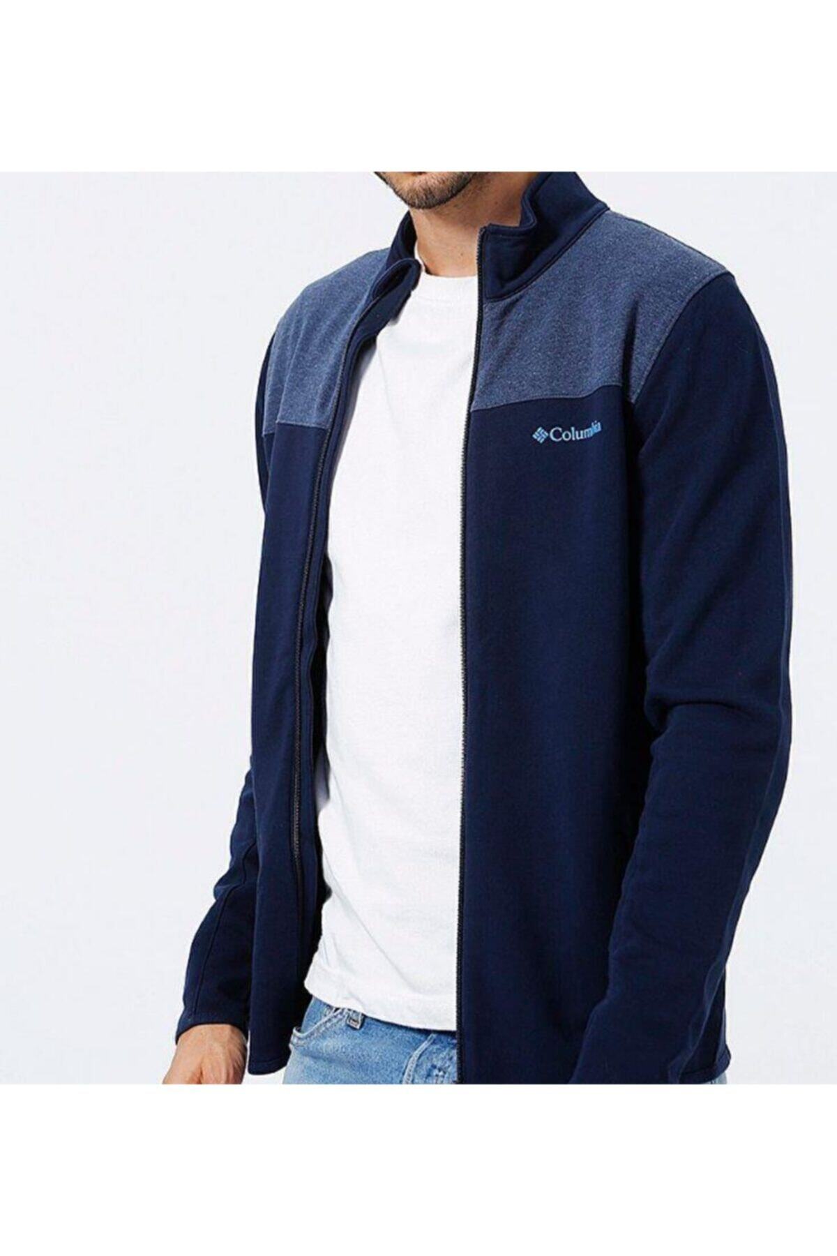 Columbia Csc M Basic Logo Track Top Iı Erkek Dik Yaka Sweatshirt Cs0210-464