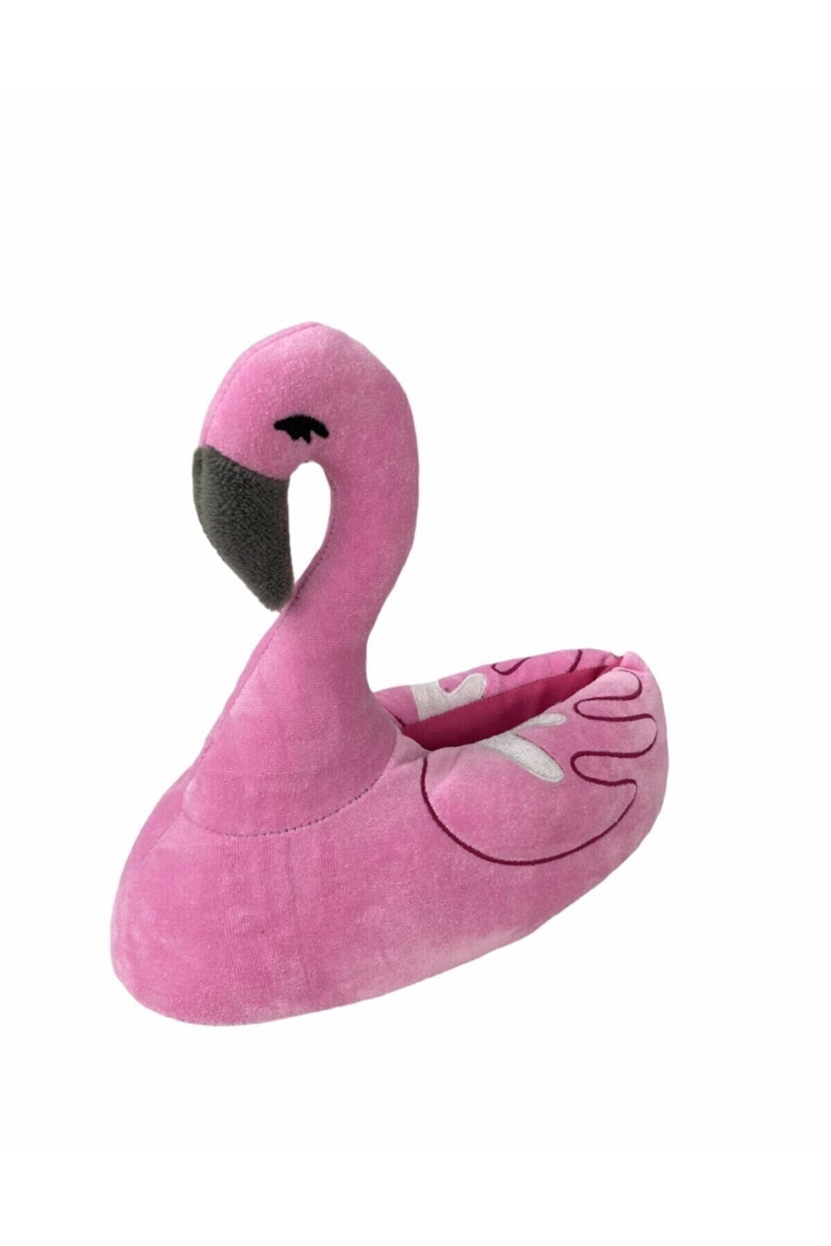 Pellis Kadın Pembe Flamingo Panduf