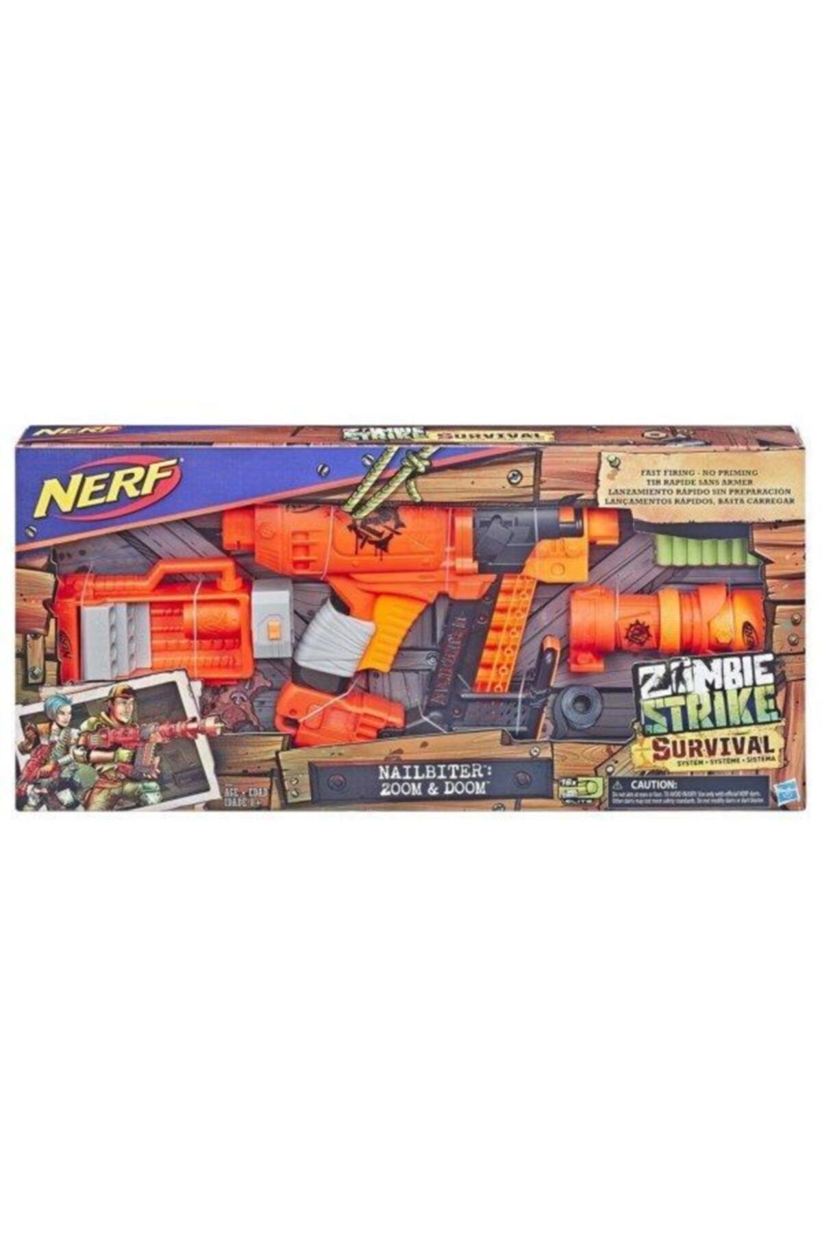 Nerf Hasbro Zombie Strike Nailbiter Zoom And Doom E6163