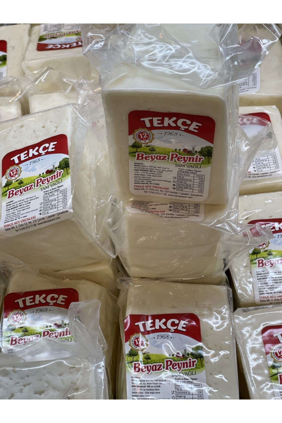Tekçe Peynir Çerkezoğluçiftlik Tekçe Karışık Beyaz Peynir