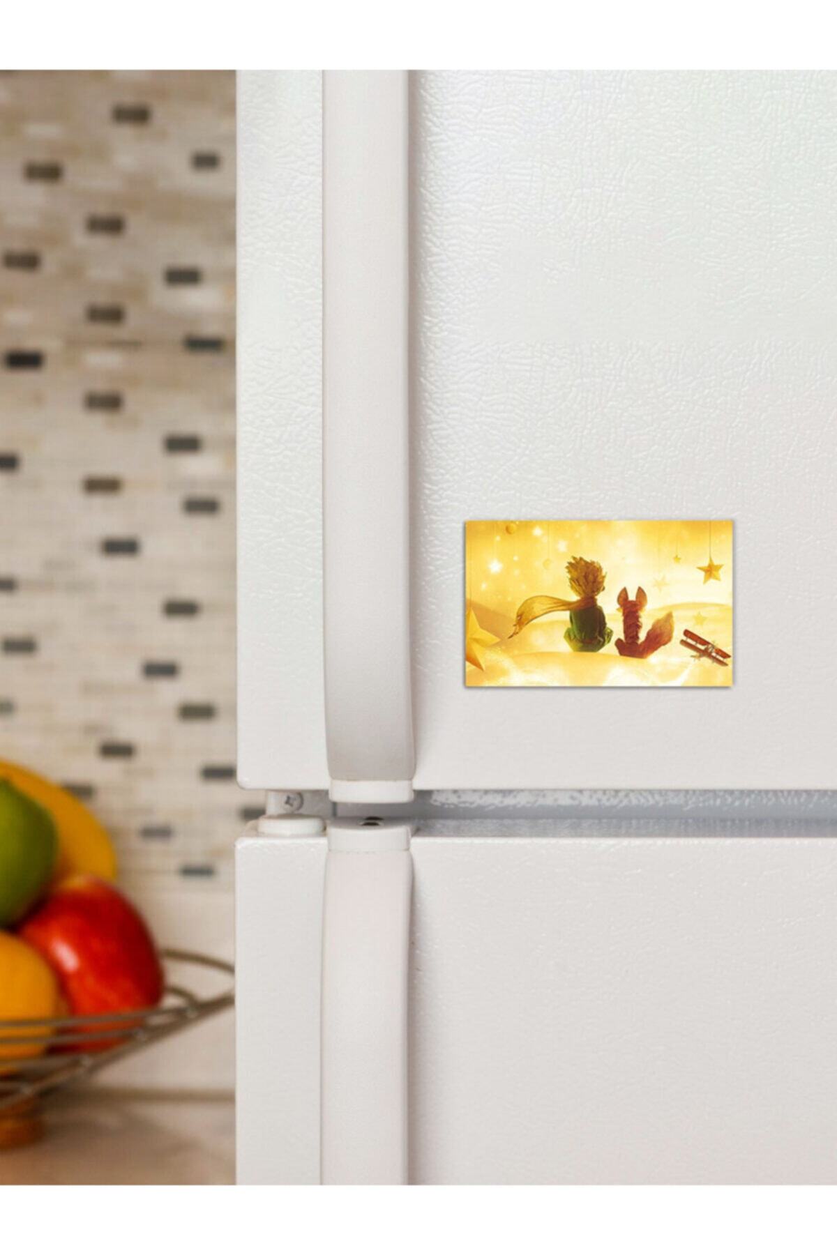 Panorama Ajans Küçük Prens Ve Tilki Minimal Hikaye Süs Dekor 6x9cm Magnet