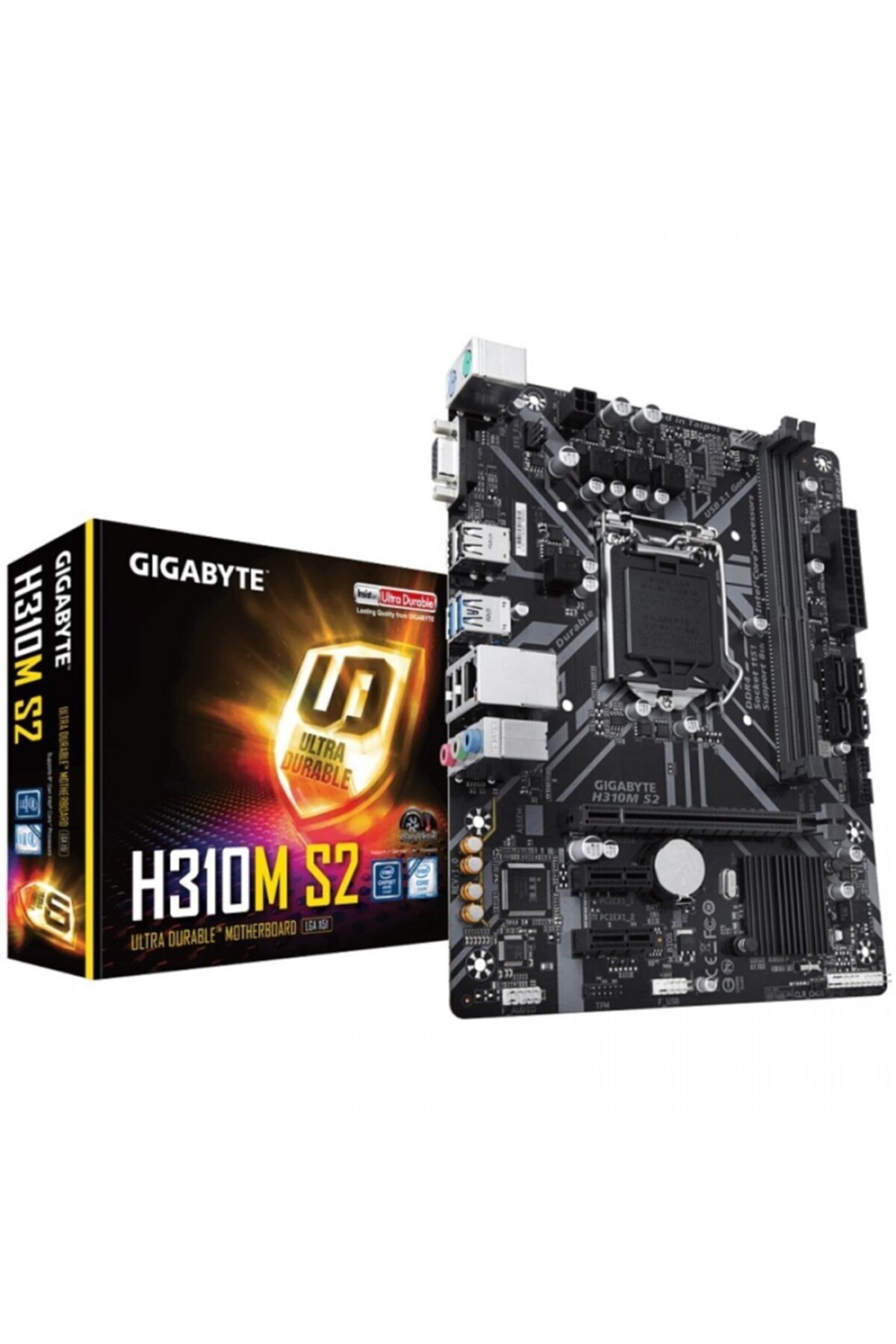 Gigabyte Gıgabyte H310m-s2 Ddr4 Sata3 Pcıe 16x V3.0 1151p V2 Matx