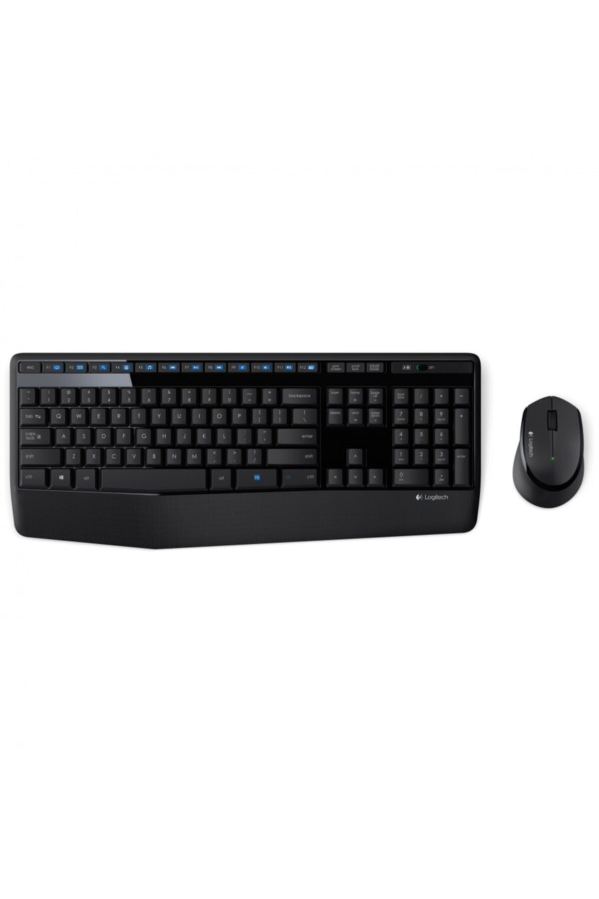 logitech Logıtech Mk345 Türkçe Kablosuz Multimedya Siyah Q Klavye+mouse Set
