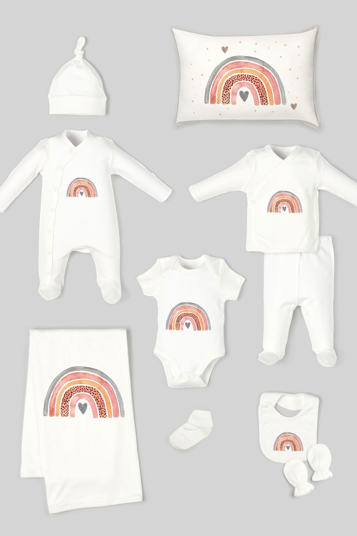 Tuğba Kuğu Organik 11'li Interlok Hastane Çıkışı - For Baby Serisi