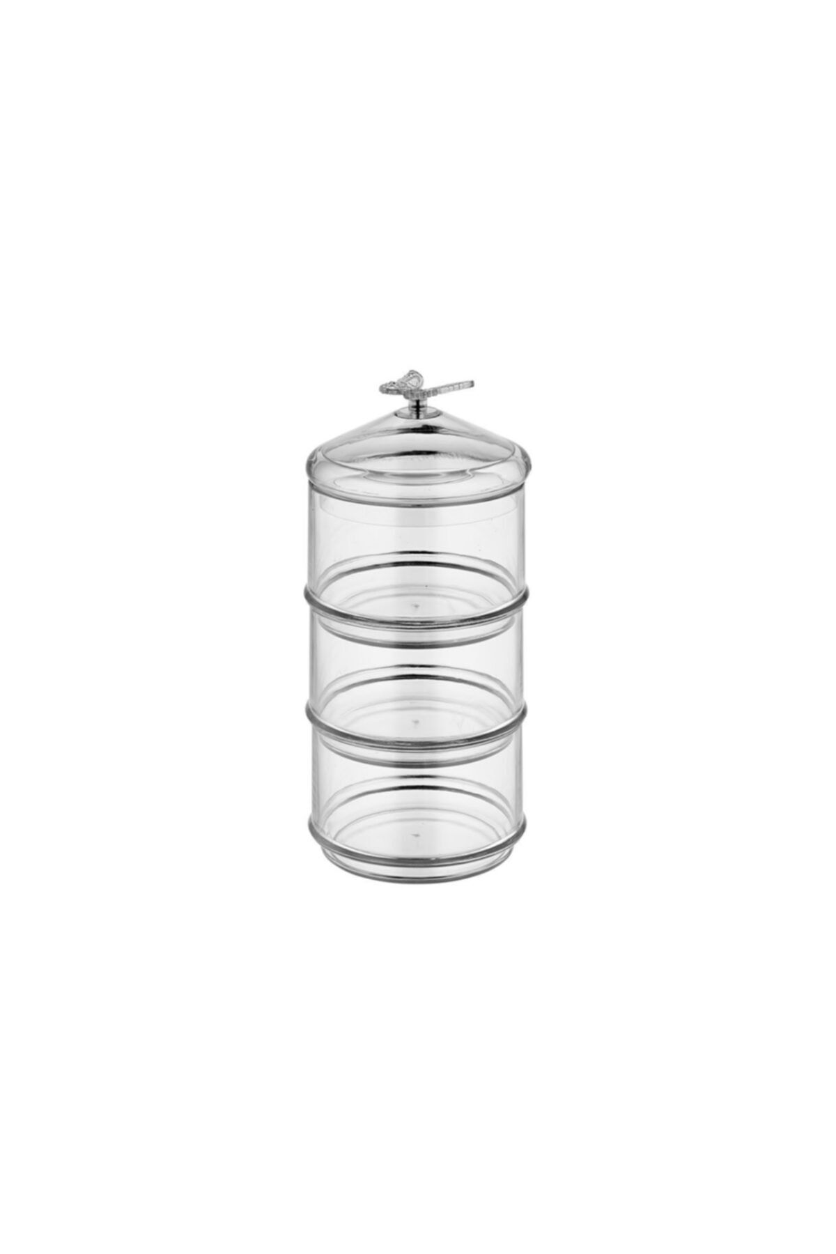EW's Kitchenware Şeffaf Şekerlik 3lü