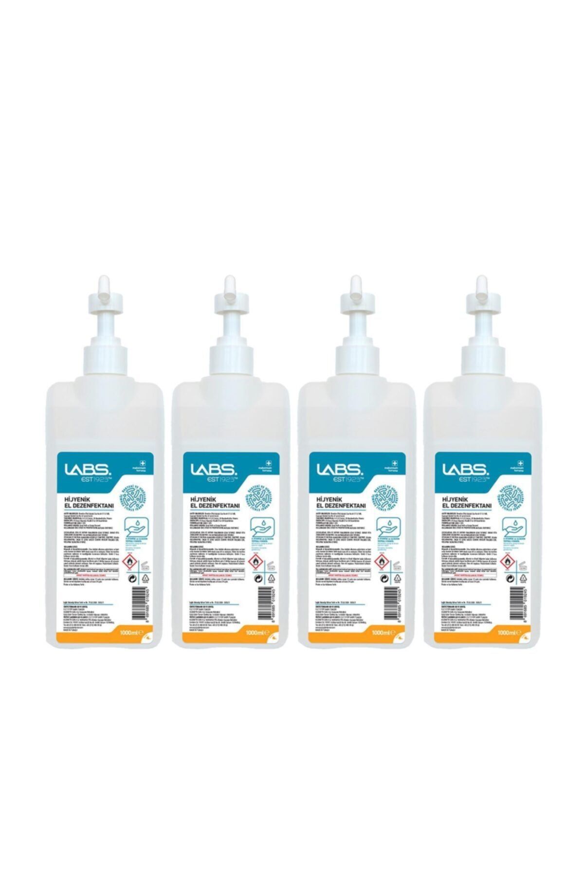 Eyüp Sabri Tuncer Labs Dezenfektan 1 Lt X 4 Adet