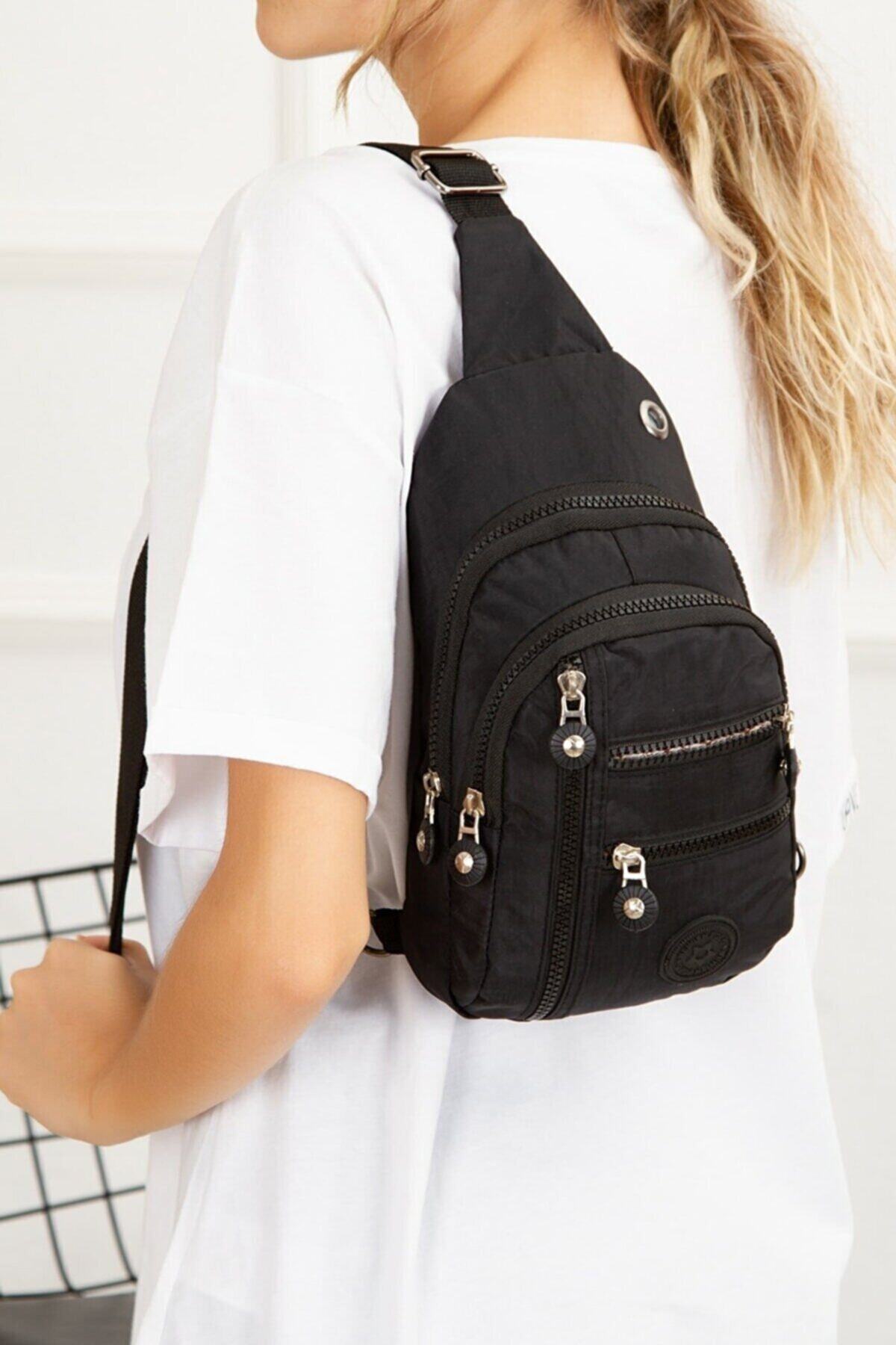 Newish Polo Krınkıl Su Geçirmez Çapraz Omuz Çantası Body Bag