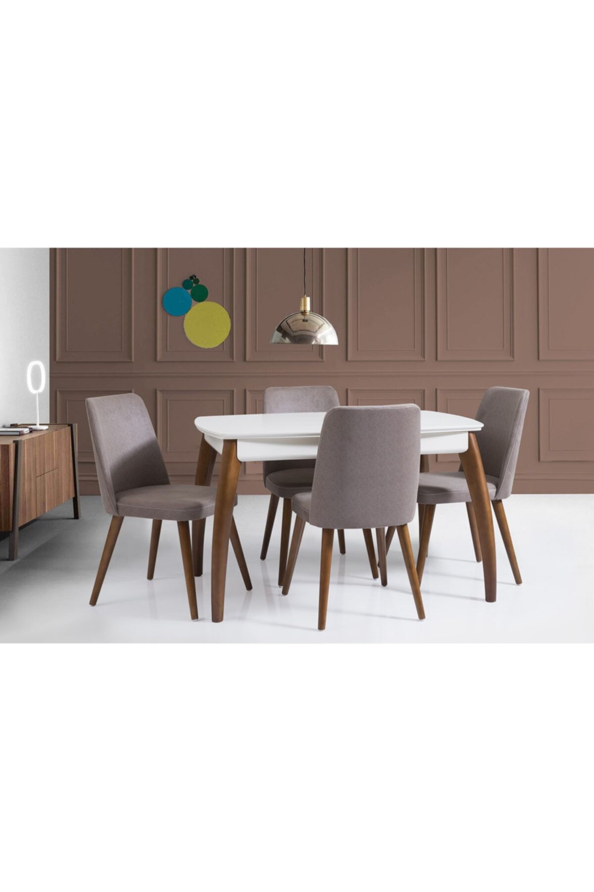 Hayal Concept Bari Masa 80 X 120 Kreme Ceviz