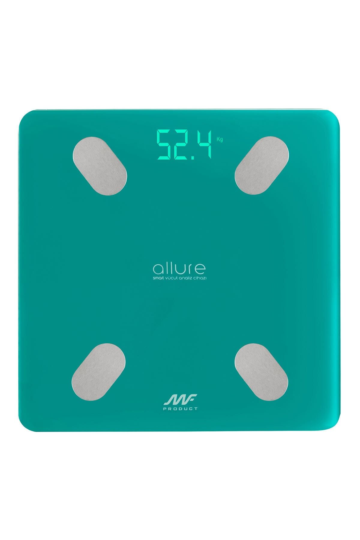 MF PRODUCT Allure 0286 Vücut Analizli Akıllı Tartı Yeşil