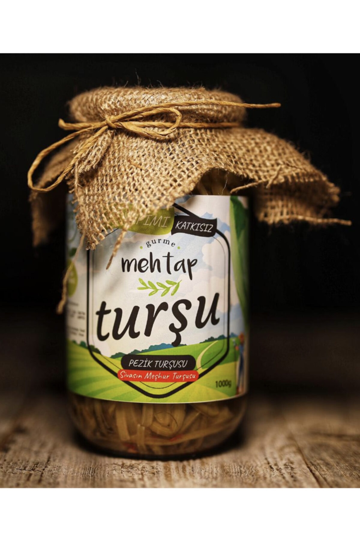 Mehtap Gurme Ev Yapımı Pezik Turşusu 1000g