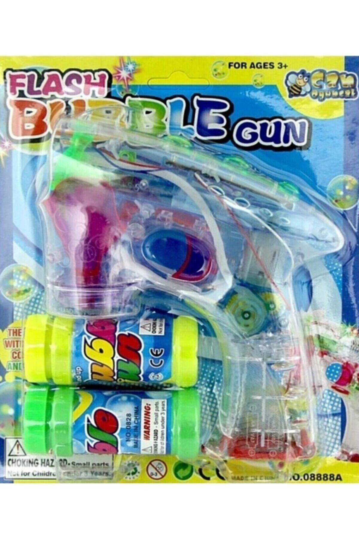 Rozia Köpük Tabancası - Baloncuk Tabancası - Bubble Gun Pilli Köpüklü Silah