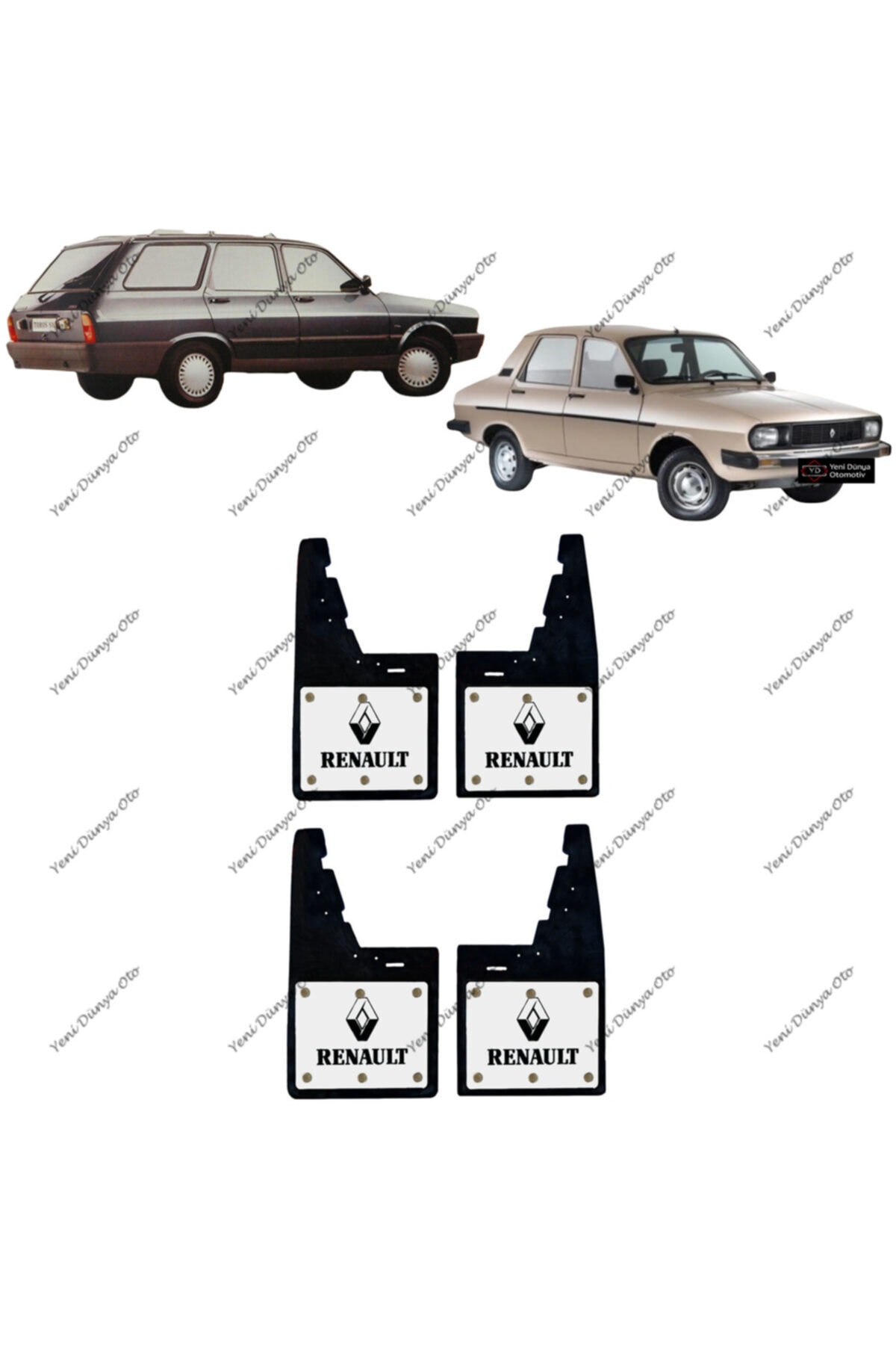 YeniDünyaOto Renault 12 Toros, Toros Tsw 4lü Paçalık, Çamurluk, Tozluk Ren1rx024