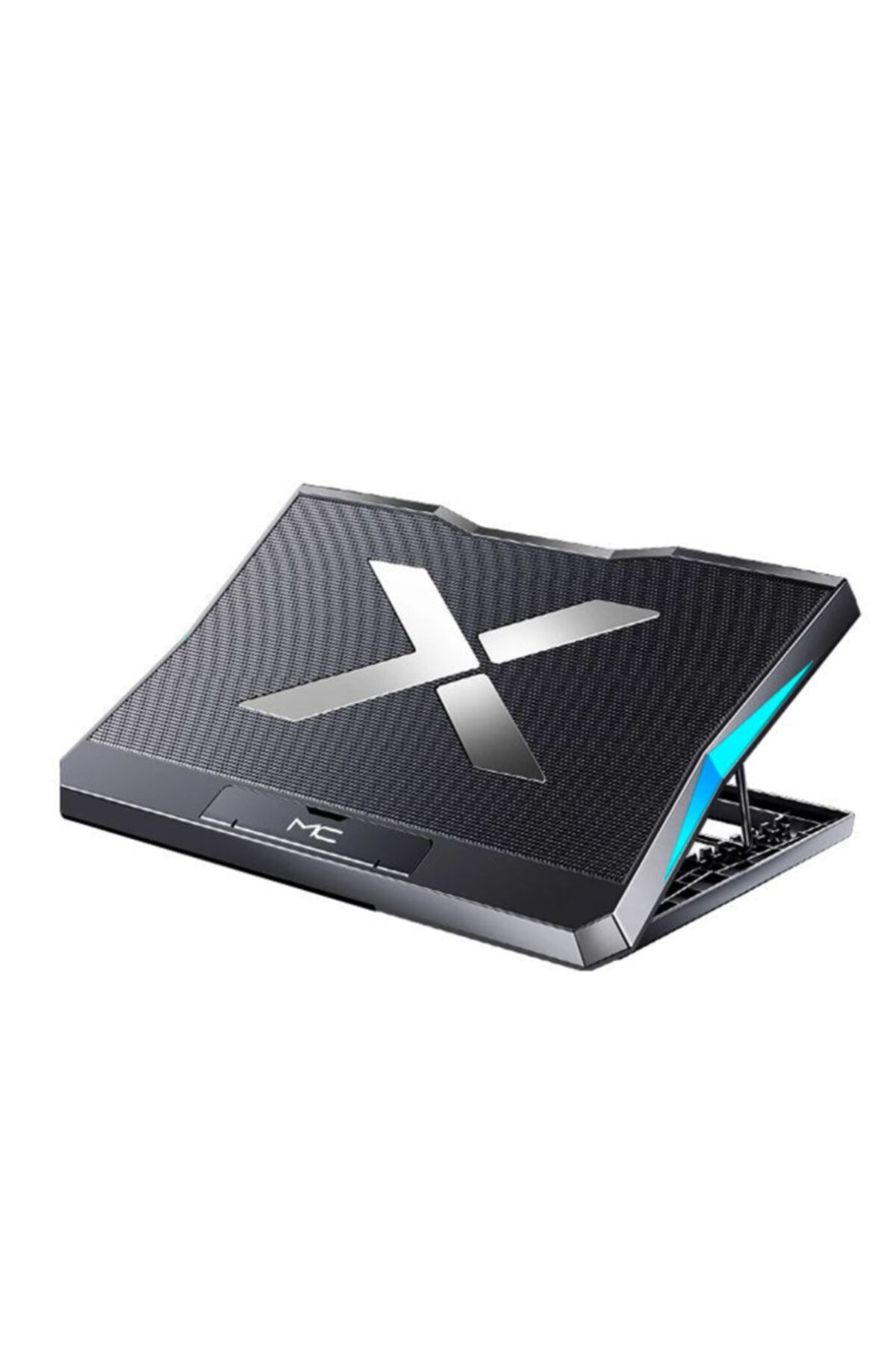 TeknoExpress 6 Mega Fanlı Led Işıklı Ultra Sessiz Fan Dizüstü Bilgisayar Laptop Notebook Macbook Soğutucu Stand