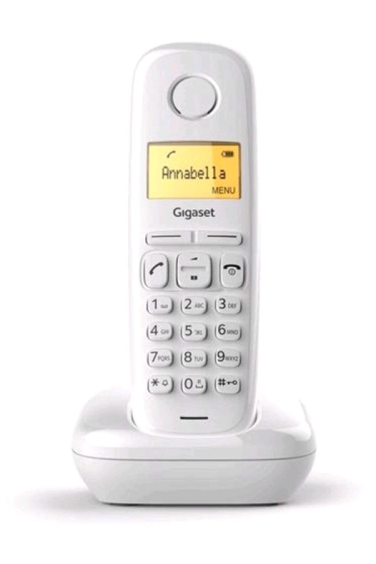 GIGASET A170 Kablosuz Lcd Ekranlı Telefon Beyaz