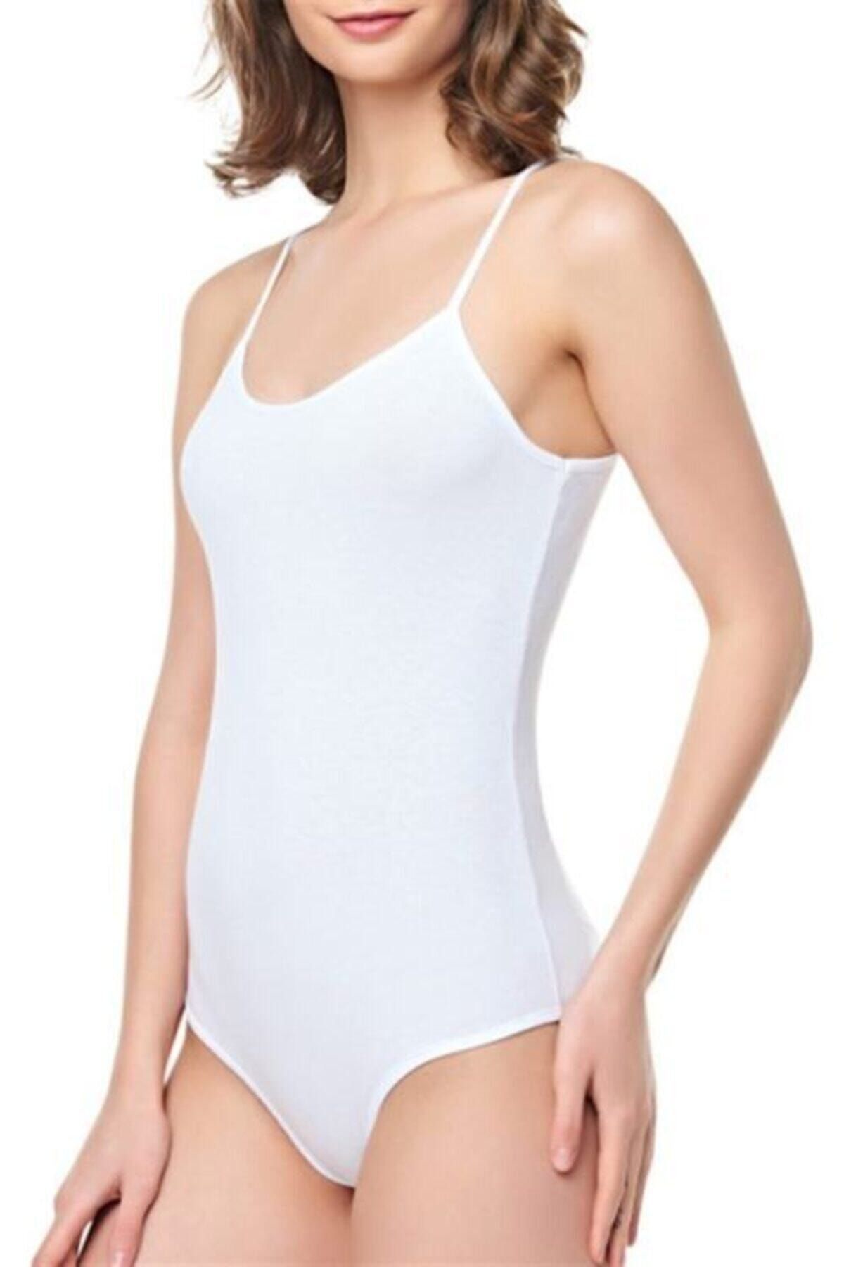 Seher Yıldızı Seher Ip Askılı Kadın Çıtçıtlı Body 0066