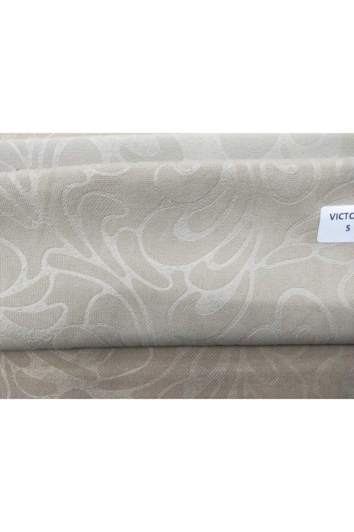 VanilyaShop Döşemelik Koltuk Kırlent Kumaş - Emboss Baskı Kabartmalı