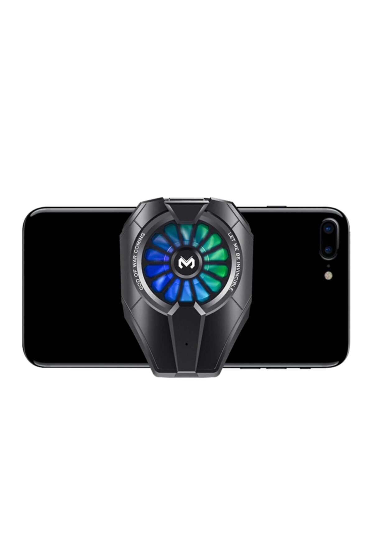 TeknoExpress Fla Pro Type-c Rgb Işıklı Telefonu Soğutma Fanı Radyatör Soğutucu Led Ios Android Pubg Mobile Gaming