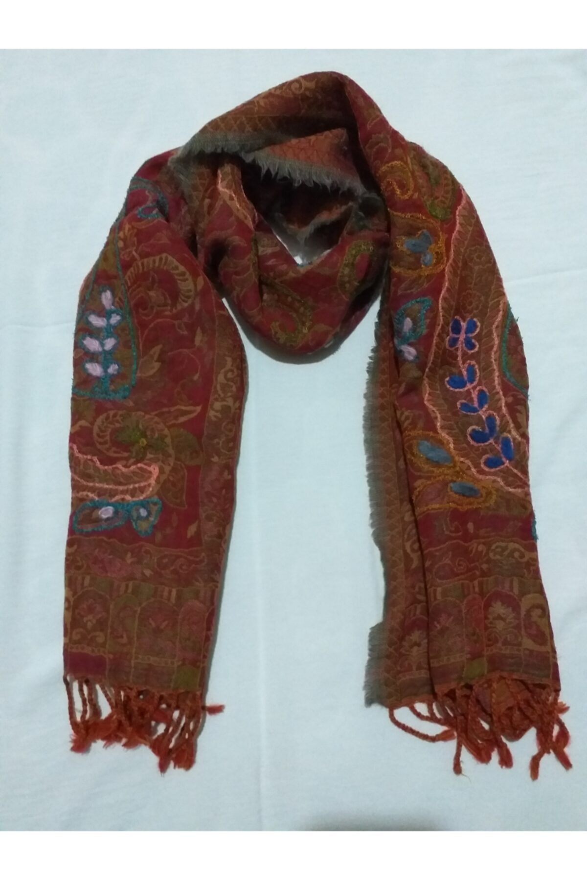 Suvel İpek Otantik Yün Atkı