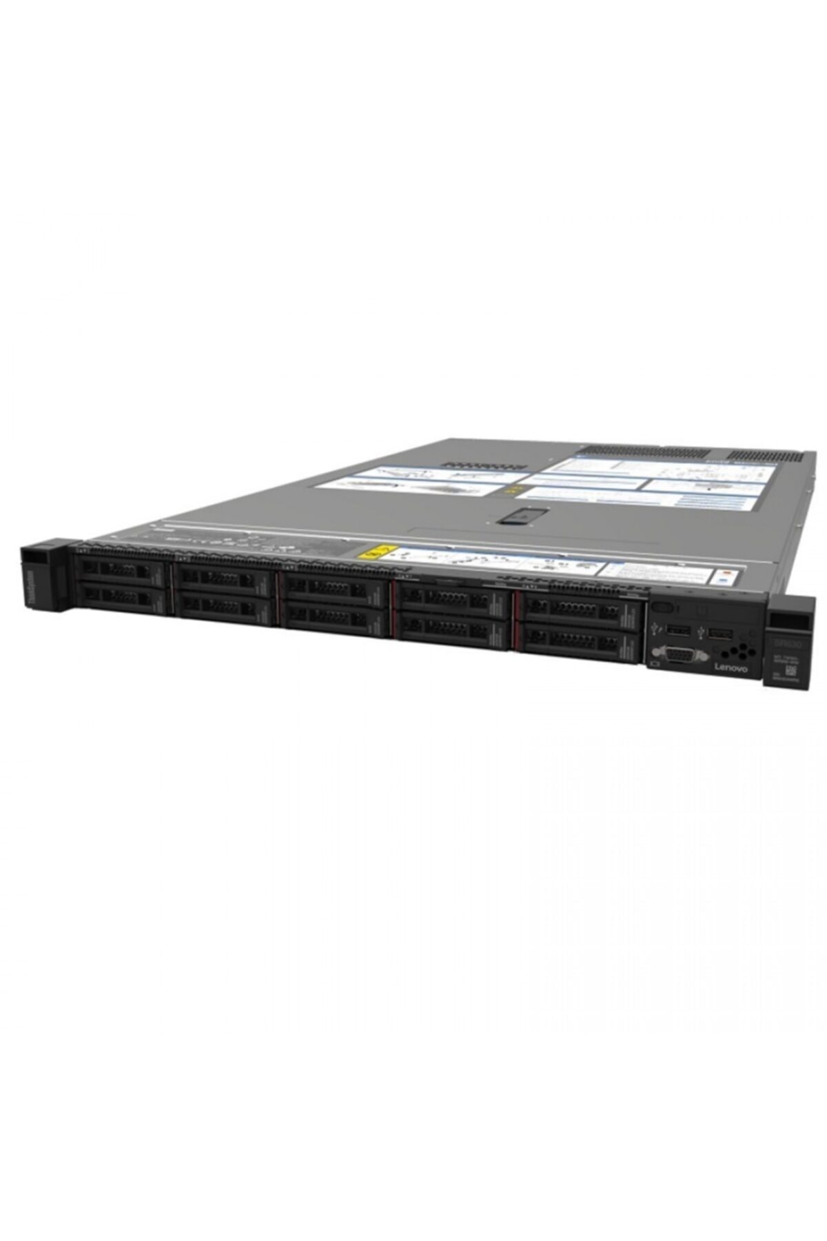 LENOVO Silver 4210 Thinksystem Sr630 7x02a088ea 1x32gb 3x900gb/10k 2x750w 2u Rack Sunucu