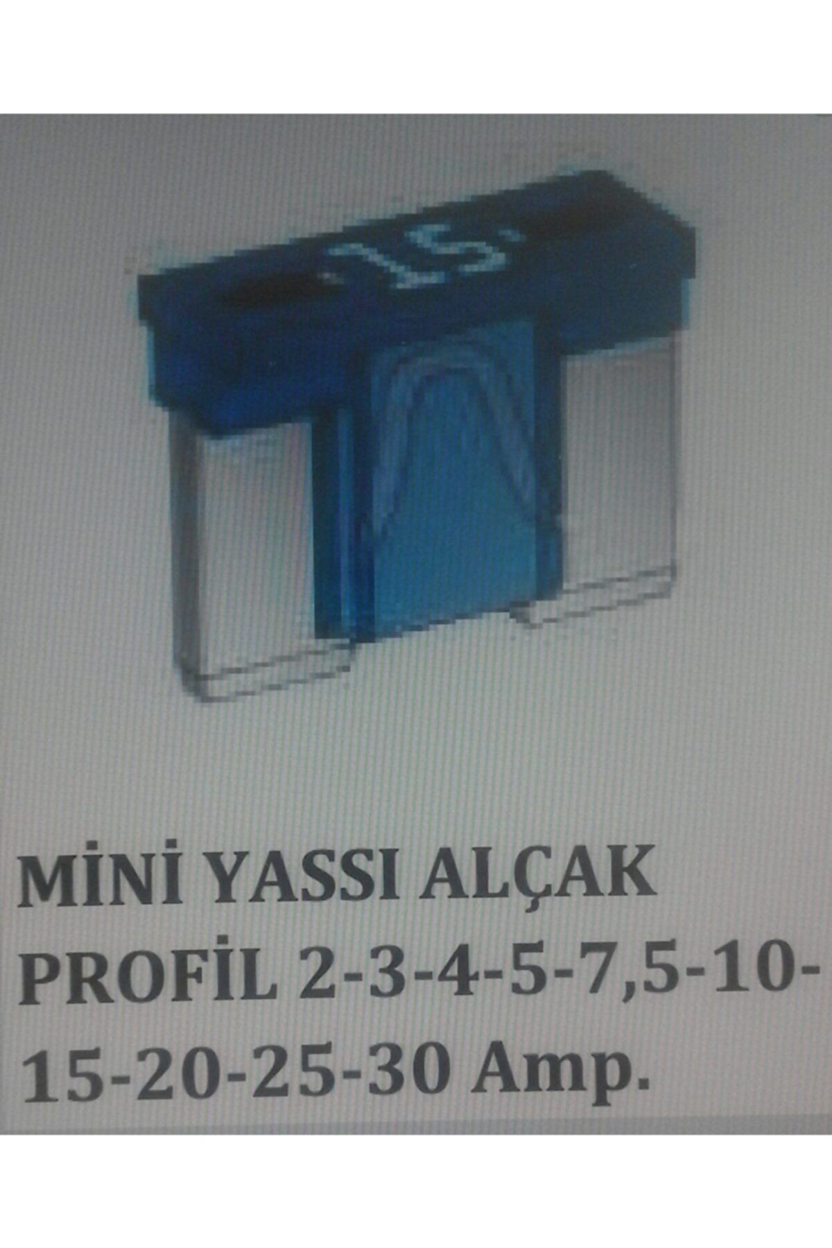 MTA Mini Yassı Sigorta Alçak Pro. 5 Amper