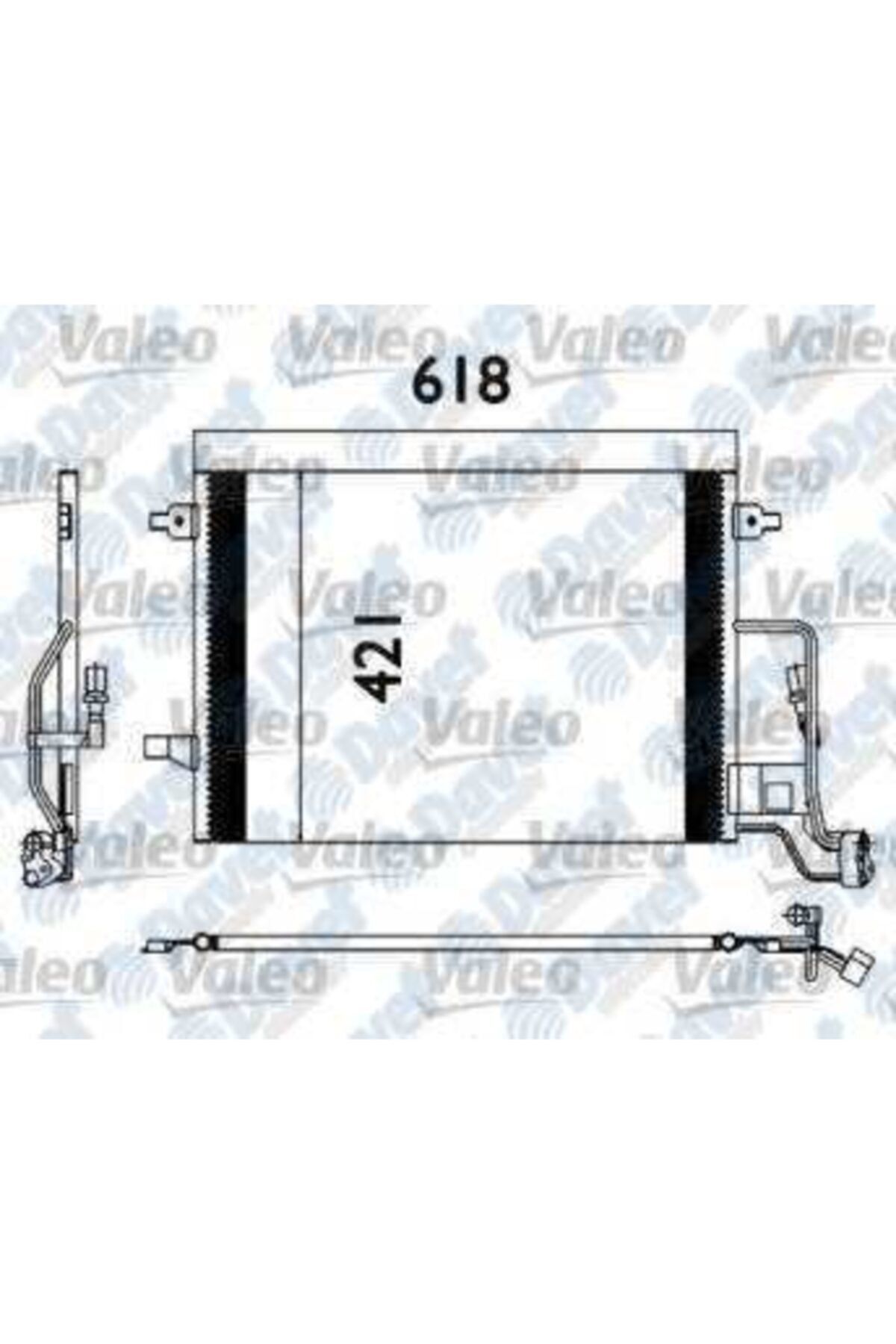 VALEO Klıma Radyotoru Vw Passat Vı 00-05 Skoda Superb 01-08