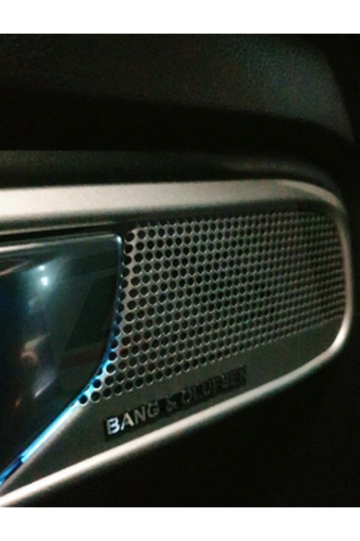 BANG & OLUFSEN Bang Olufsen Logo Hoparlör Krom Metal 3m Logo Amblem 2 Li Set