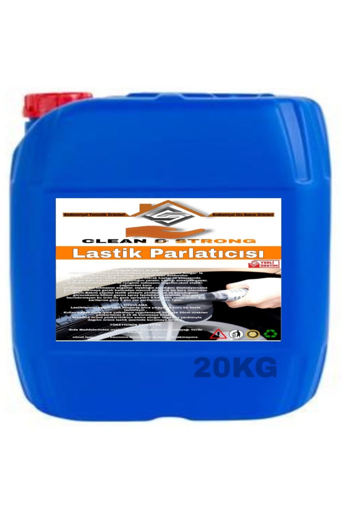 CLEAN&STRONG Lastik Parlatıcısı 20kg