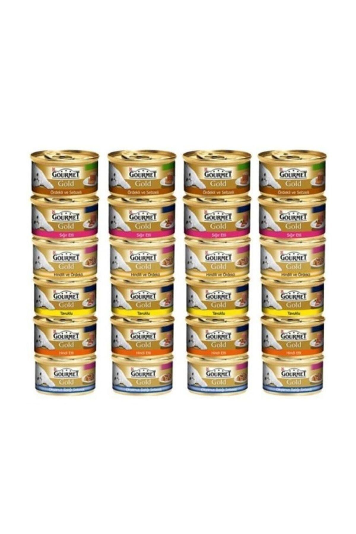 Gourmet Gold Proplan Karışık Kedi Konserve 85 gr  24 Adet