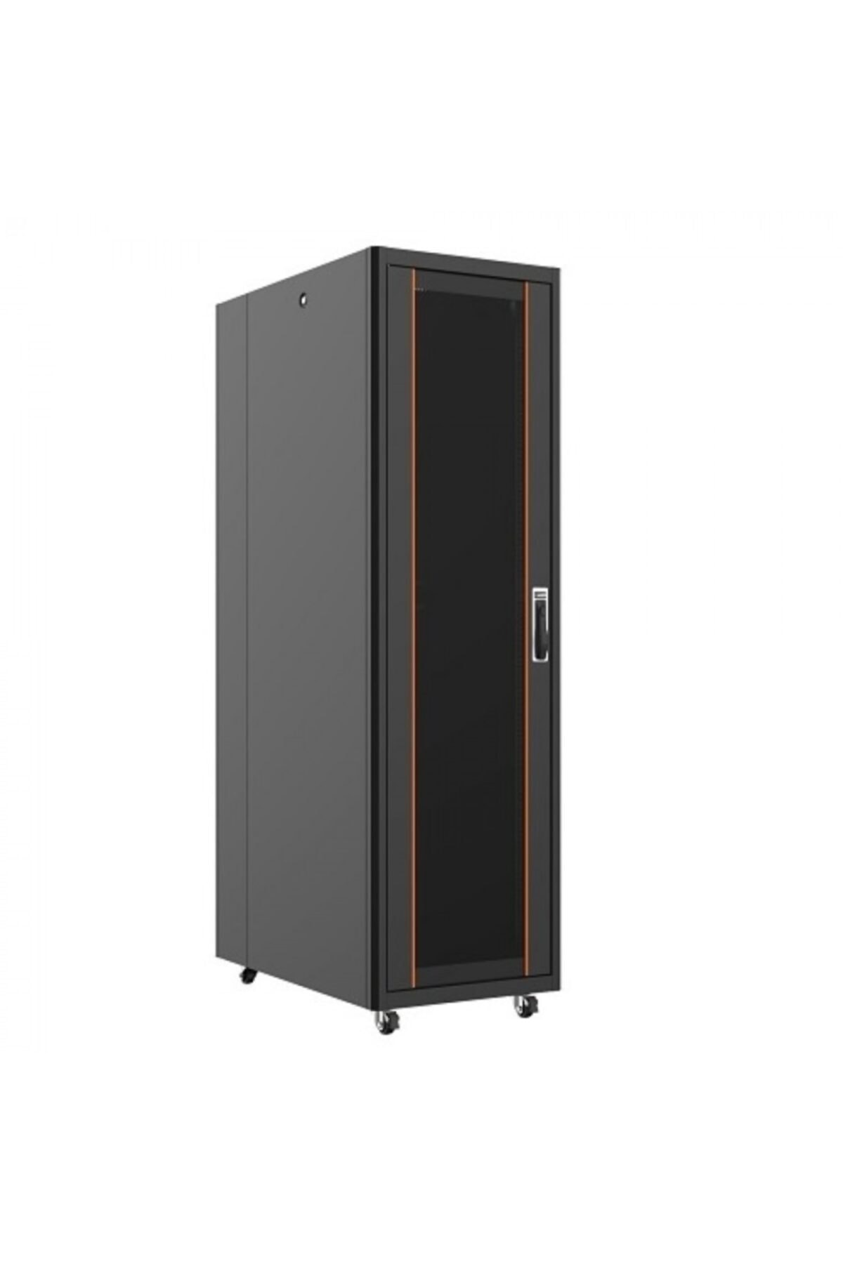 AGER 36u 600x1000mm Dikili Tip Siyah Kabinet Vega Ag-vb36u6010s1 Cam Kapak
