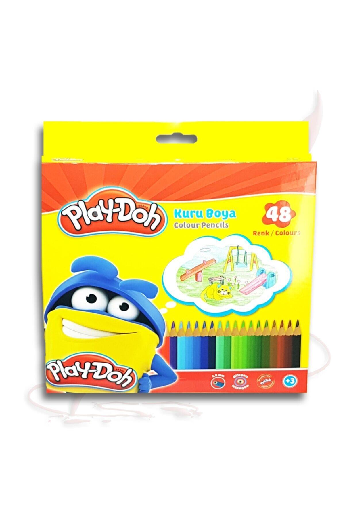 Play Doh Altıgen Kuru Boya 48 Renk