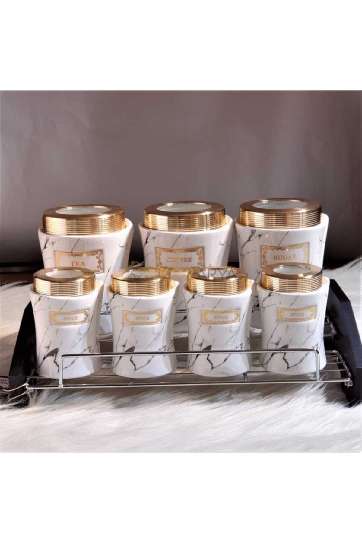 decovien Ars Home Porselen Baharat Takımı