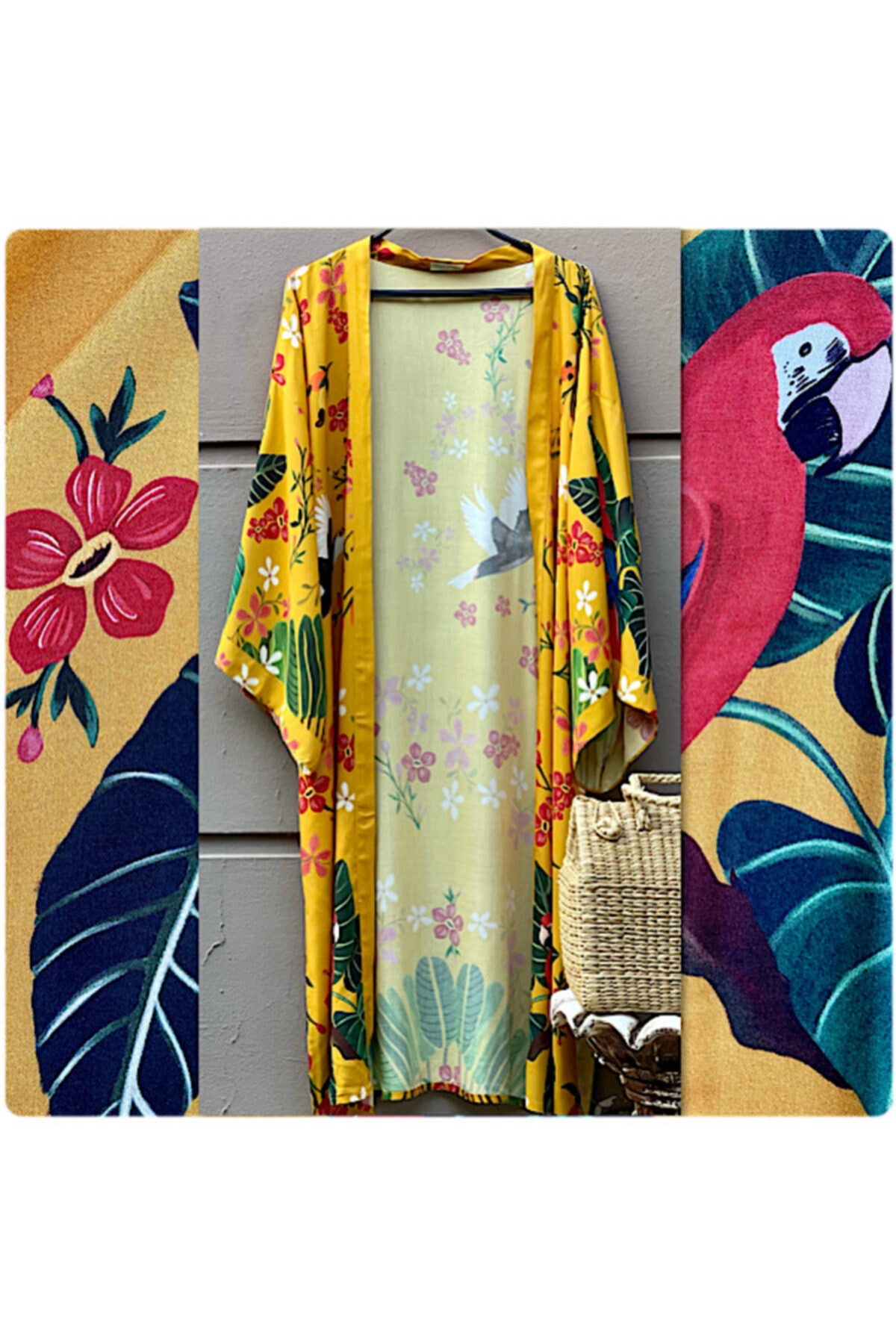 Kimono Store Pamuk Kimono Ithal Kumaşlı