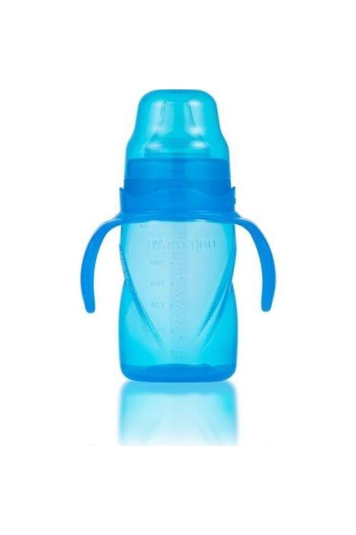 Mamajoo Kulplu Eğitici Bardak 270 Ml Mavi
