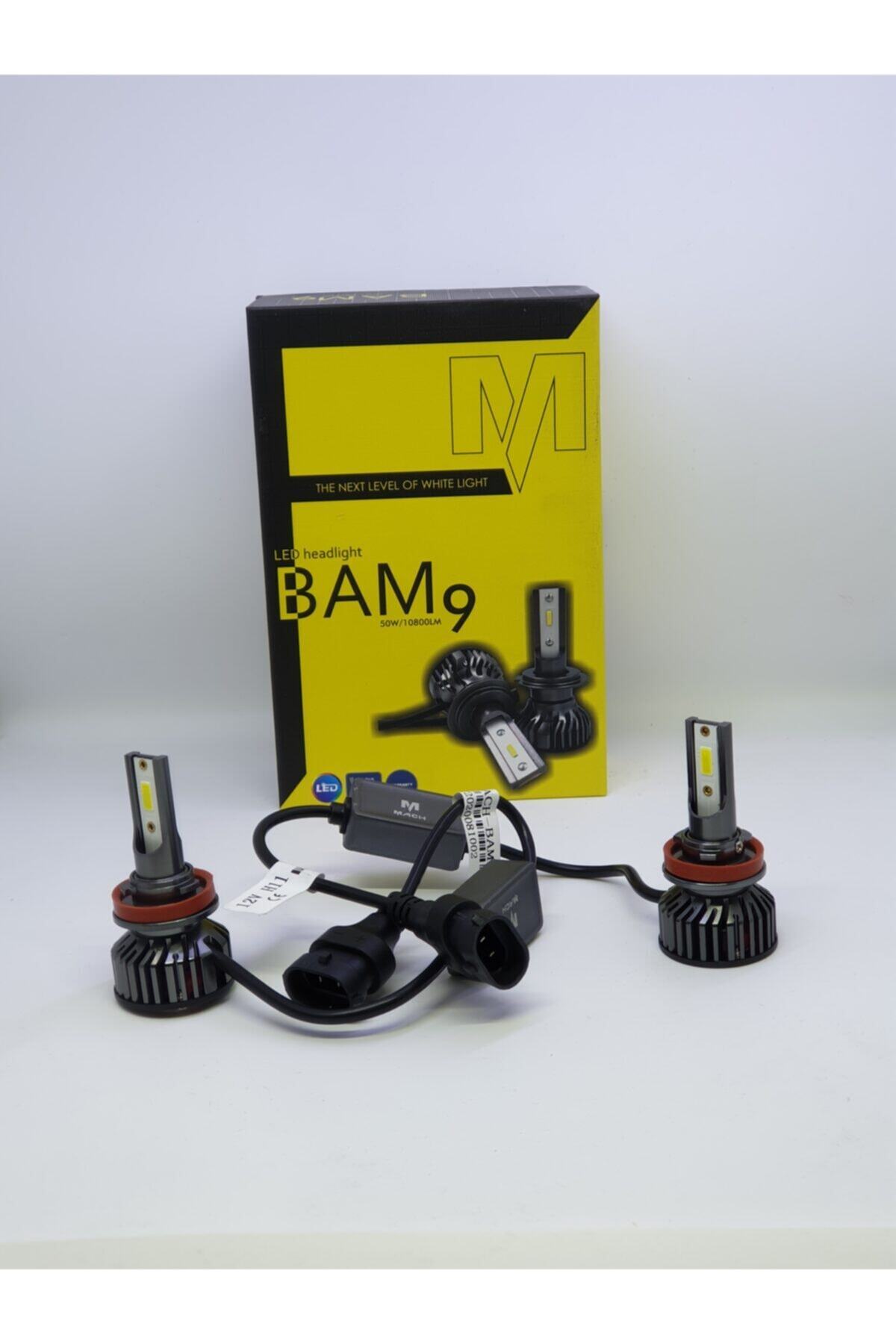 çnr otomotiv yedek parça aksesuar Bam9 H11 Led Xenon Volt:12-24v Watt:50w Lümen:10800lm Kristal Beyaz