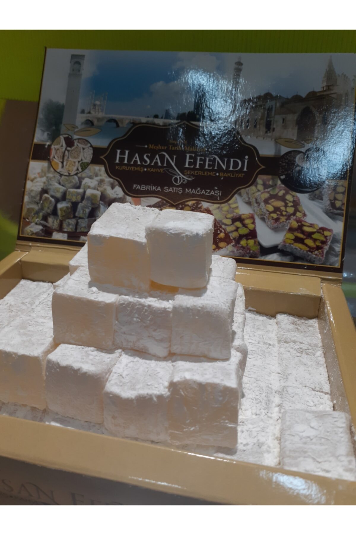 HASAN EFENDİ KURUYEMİŞ Sade Lokum Glikozsuz 500 gram