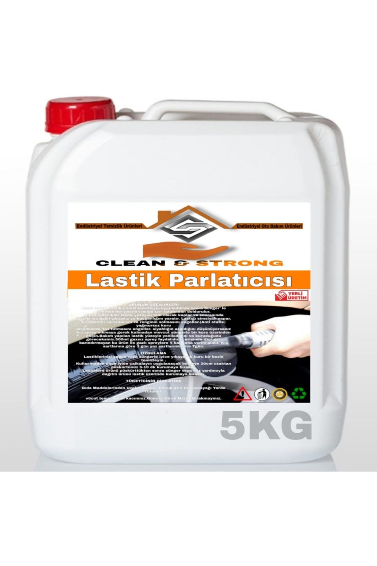 CLEAN&STRONG Lastik Parlatıcısı 5kg