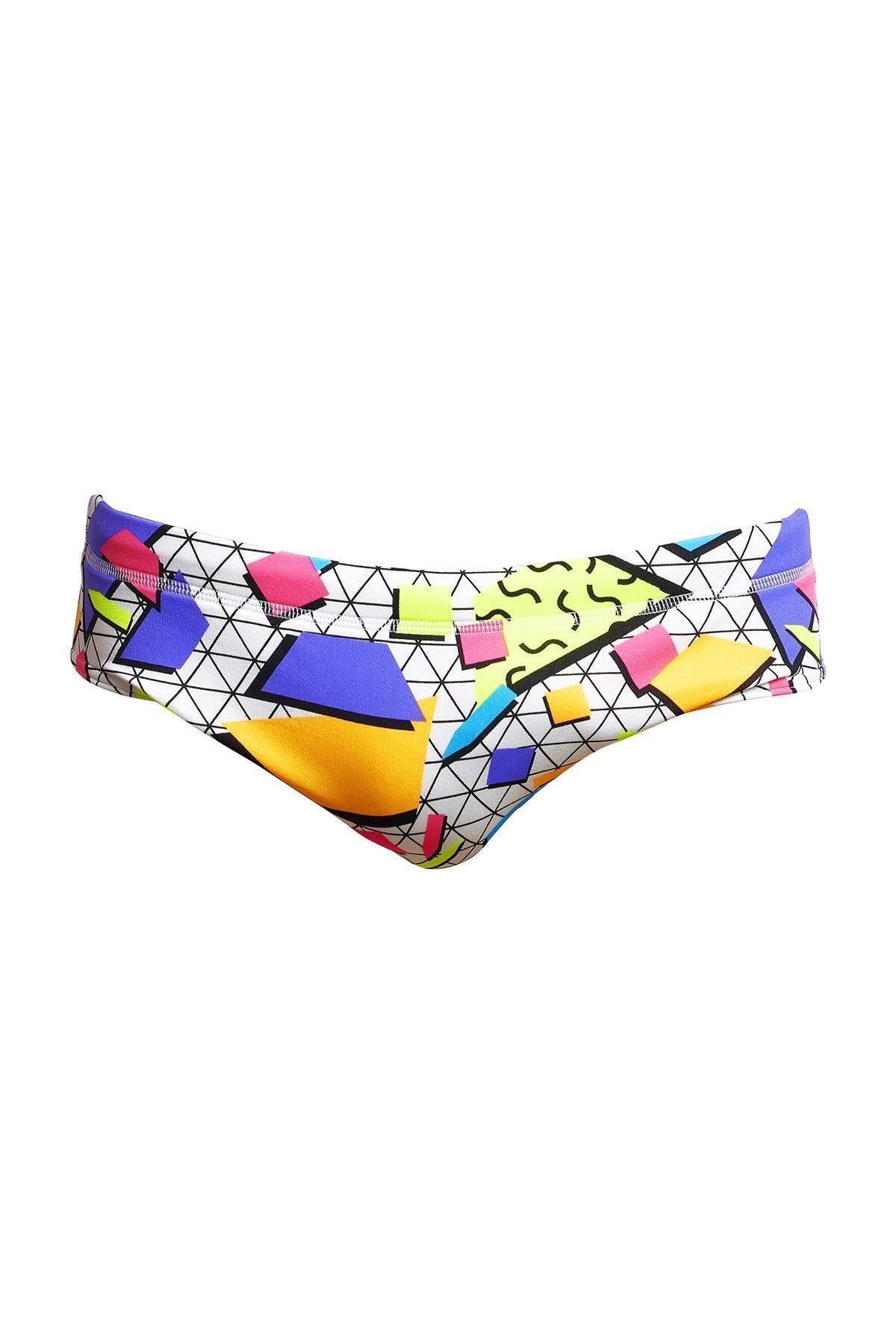 Funky Trunks Rf Jumbled Up Erkek Antrenman Mayo