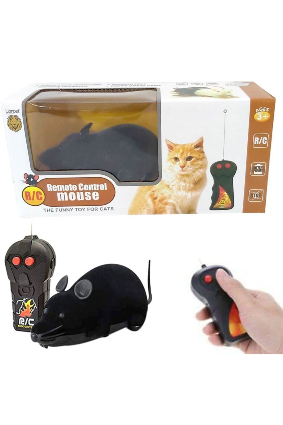 Benny Rc Uzaktan Kumandalı Fare Kedi Oyuncağı