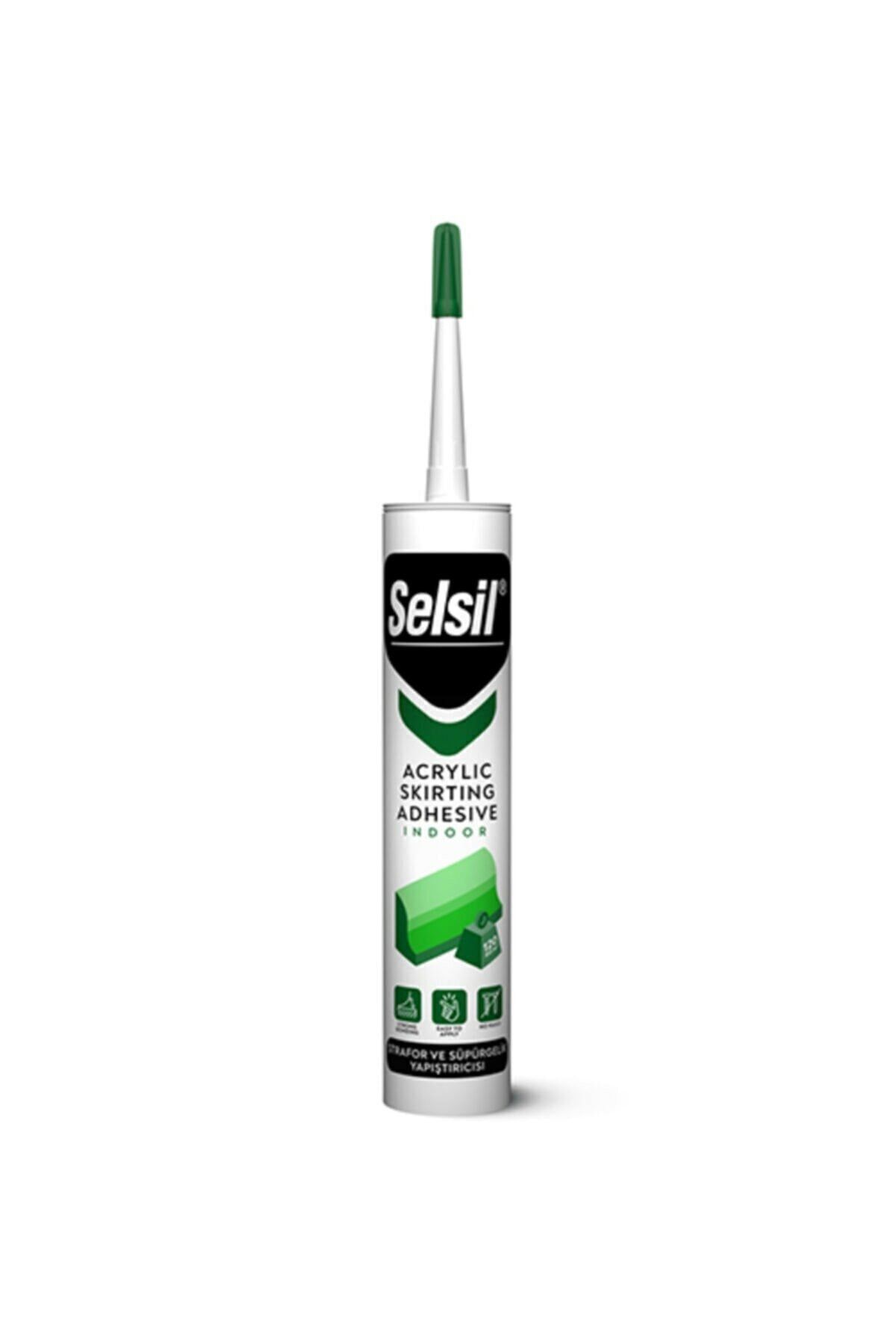Selsil Kartonpiyer Strafor Köpük Yapıştırıcı 500 Gr (1 Koli - 25 Adet)