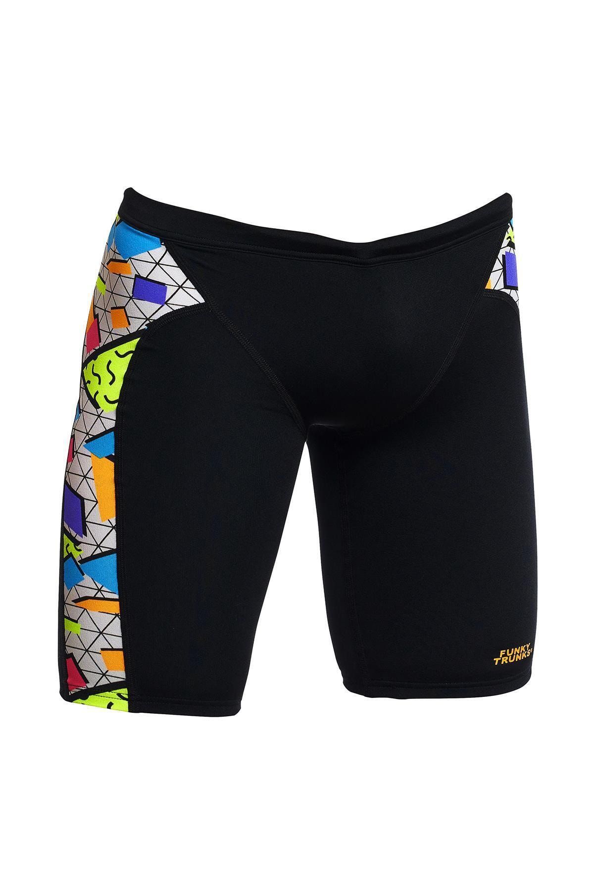 Funky Trunks Jam Jumbled Up Erkek Çocuk Antrenman Mayo