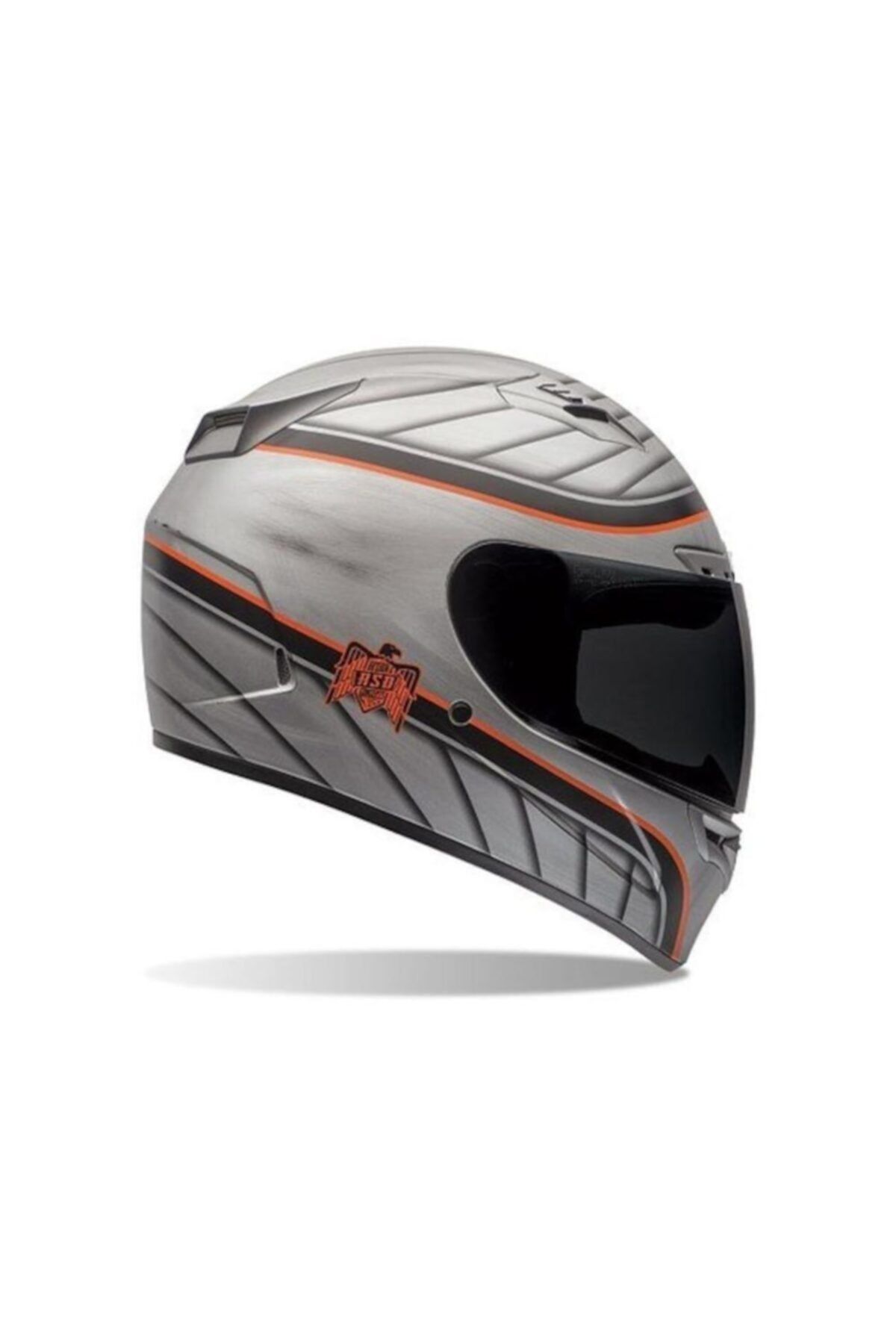 Bell Kask Vortex Rsd Dyna Silver-orange