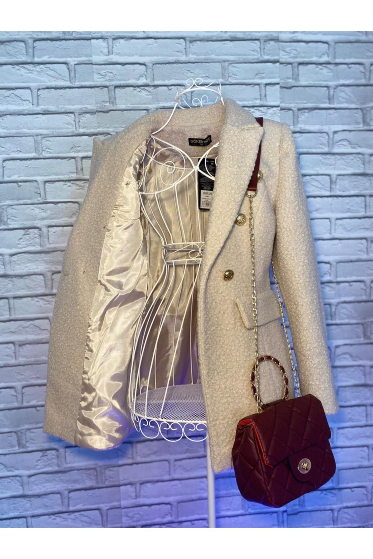 İNCİ MODASI Kadın- Blazer - Slim Fit - Ceket Kaban