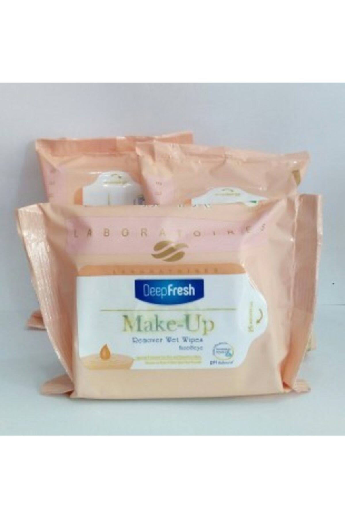 DR Deep Fresh Makyaj Temizleme Mendili Ekstra Krem 25 Yaprak-3'lü
