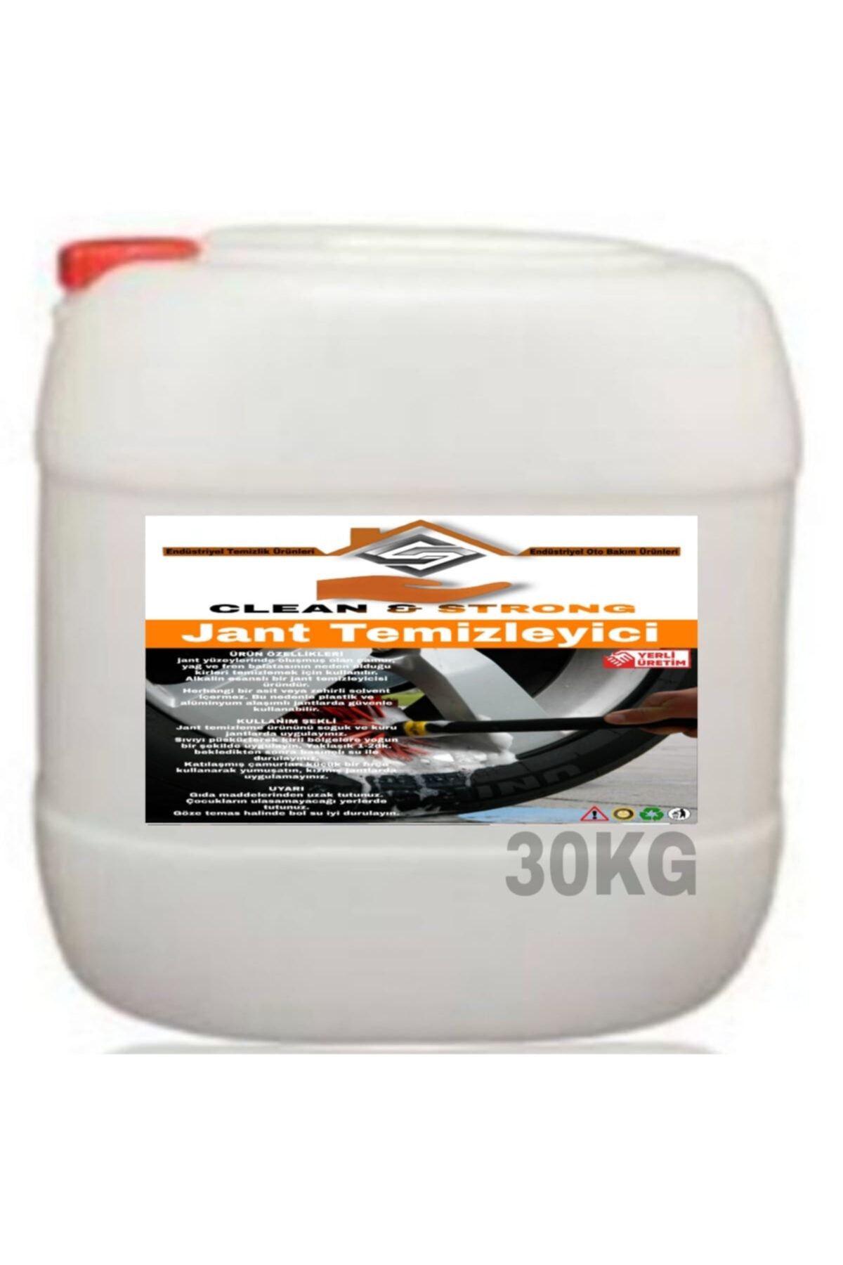 CLEAN&STRONG Jant Temizleyici 30kg