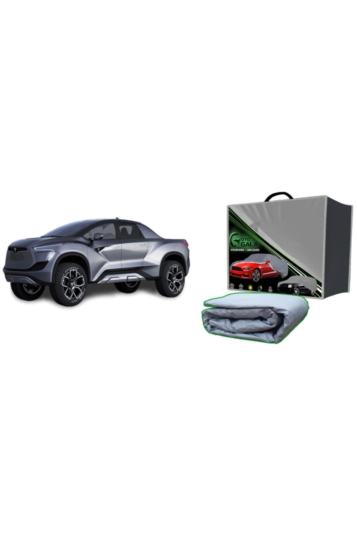 Flex Air Tesla Cybertruck Branda Araç Örtüsü