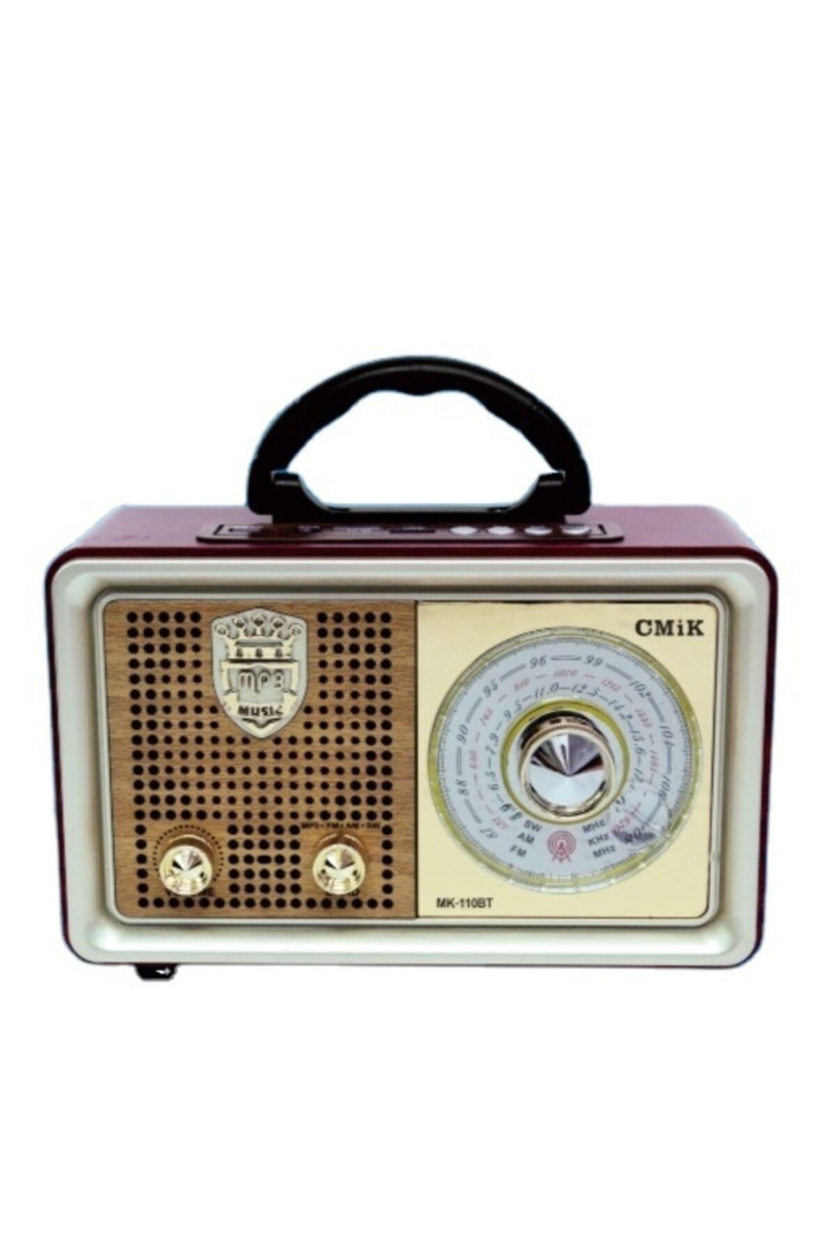 Cmik Mk-110bt Usb/sd Bluetooth Şarjlı Nostaljik Radyo